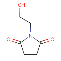 18190-44-8 N-(2-HYDROXYETHYL)SUCCINIMIDE chemical structure