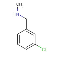 39191-07-6 3-CHLORO-N-METHYLBENZYLAMINE chemical structure
