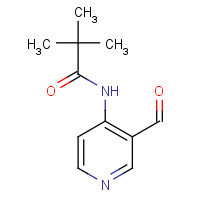 86847-71-4 N-(3-FORMYL-4-PYRIDINYL)-2,2-DIMETHYLPROPANAMIDE chemical structure
