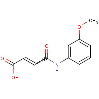 31460-27-2 4-(3-METHOXYANILINO)-4-OXOBUT-2-ENOIC ACID chemical structure