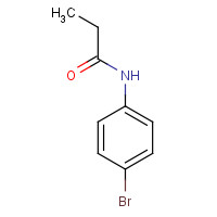 2760-35-2 N-(4-BROMOPHENYL)PROPIONAMIDE chemical structure