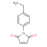 76620-00-3 N-(4-ETHYLPHENYL)MALEIMIDE chemical structure