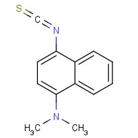 29711-79-3 4-DIMETHYLAMINO-1-NAPHTHYL ISOTHIOCYANATE chemical structure