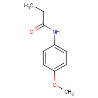2760-31-8 N-(4-METHOXYPHENYL)PROPIONAMIDE chemical structure