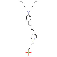107610-19-5 NEURODYE RH-421 chemical structure