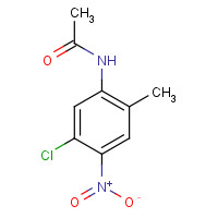 13852-50-1 N-(5-Chloro-2-methyl-4-nitrophenyl)-acetamide chemical structure