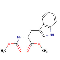 58635-46-4 N-(METHOXYCARBONYL)-L-TRYPTOPHAN METHYL ESTER chemical structure