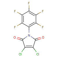186958-58-7 N-PENTAFLUOROPHENYLDICHLOROMALEIMIDE chemical structure