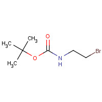 39684-80-5 tert-Butyl N-(2-bromoethyl)carbamate chemical structure