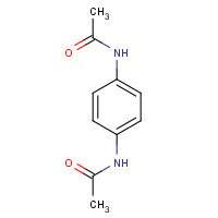 140-50-1 N,N'-DIACETYL-1,4-PHENYLENEDIAMINE chemical structure