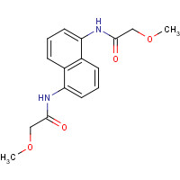 353460-78-3 N,N'-1,5-Naphthalenediylbis[2-methoxy]acetamide chemical structure