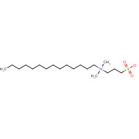 14933-09-6 3-(N,N-Dimethylmyristylammonio)propanesulfonate chemical structure
