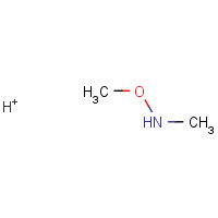 6638-79-5 N,O-Dimethylhydroxylamine hydrochloride chemical structure