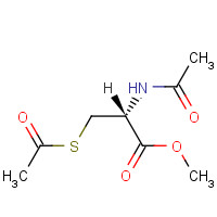 19547-88-7 N,S-DIACETYL-L-CYSTEINE METHYL ESTER chemical structure