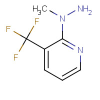 175205-68-2 N-[3-(TRIFLUOROMETHYL)PYRID-2-YL]-N-METHYLHYDRAZINE chemical structure