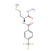 175202-27-4 N-[4-(TRIFLUOROMETHYL)BENZOYL]-L-METHIONINYL HYDRAZIDE chemical structure