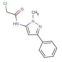 306935-25-1 N1-(1-METHYL-3-PHENYL-1H-PYRAZOL-5-YL)-2-CHLOROACETAMIDE chemical structure