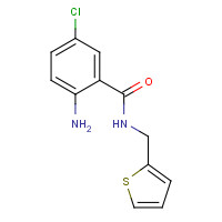 218158-01-1 N1-(2-THIENYLMETHYL)-2-AMINO-5-CHLOROBENZAMIDE chemical structure