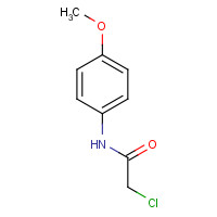 22303-36-2 2-CHLORO-N-(4-METHOXY-PHENYL)-ACETAMIDE chemical structure