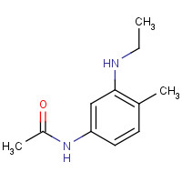 63134-04-3 N1-[3-(ETHYLAMINO)-4-METHYLPHENYL]ACETAMIDE chemical structure