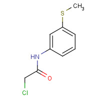 85126-64-3 N1-[3-(METHYLTHIO)PHENYL]-2-CHLOROACETAMIDE chemical structure