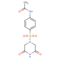 175201-44-2 N1-(4-[(3,5-DIOXOPIPERAZINO)SULFONYL]PHENYL)ACETAMIDE chemical structure