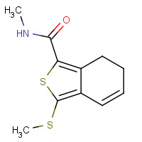 175202-56-9 N1-METHYL-3-(METHYLTHIO)-6,7-DIHYDROBENZO[C]THIOPHENE-1-CARBOXAMIDE chemical structure