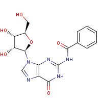 3676-72-0 N2-Benzoyl-D-guanosine chemical structure