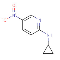 246862-51-1 N2-CYCLOPROPYL-5-NITROPYRIDIN-2-AMINE,97 chemical structure