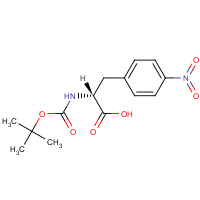 61280-75-9 BOC-D-4-Nitrophe chemical structure
