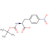 103451-56-5 BOC-4-NITRO-L-PHENYLALANINE chemical structure