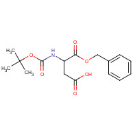 30925-18-9 Boc-L-aspartic acid 1-benzyl ester chemical structure