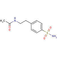 41472-49-5 N-(P-SULFAMOYLPHENETHYL)ACETAMIDE chemical structure