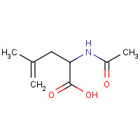 87325-65-3 N-ACETYL-4,5-DEHYDRO-DL-LEUCINE chemical structure