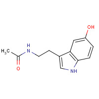 1210-83-9 N-ACETYL-5-HYDROXYTRYPTAMINE chemical structure