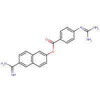 81525-10-2 NAFAMOSTAT MESYLATE chemical structure