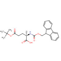 104091-08-9 Fmoc-D-glutamic acid gamma-tert-butyl ester chemical structure