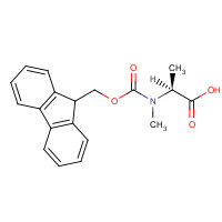 84000-07-7 FMOC-N-Methyl-L-alanine chemical structure
