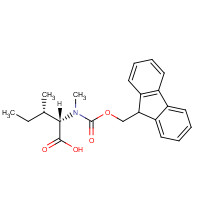 138775-22-1 Fmoc-N-methyl-L-isoleucine chemical structure