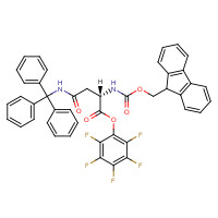 132388-64-8 FMOC-ASN(TRT)-OPFP chemical structure