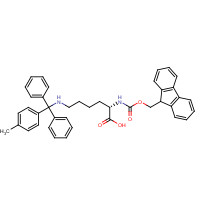 167393-62-6 Fmoc-N'-methyltrityl-L-lysine chemical structure