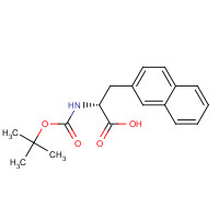 58438-04-3 Boc-3-(2-Naphthyl)-L-alanine chemical structure