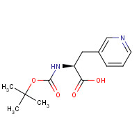 117142-26-4 Boc-3-(3-pyridyl)-L-alanine chemical structure