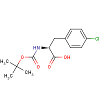 57292-44-1 BOC-D-4-Chlorophe chemical structure