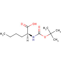 6404-28-0 BOC-L-NORLEUCINE chemical structure
