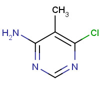 14394-56-0 4-Pyrimidinamine,6-chloro-5-methyl-(9CI) chemical structure