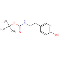 64318-28-1 N-Boc-tyramine chemical structure