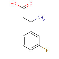 117391-51-2 3-Amino-3-(3-fluorophenyl)propanoic acid chemical structure