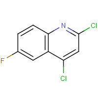 406204-74-8 2,4-Dichloro-6-fluoroquinoline chemical structure