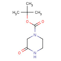 76003-29-7 1-Boc-3-oxopiperazine chemical structure